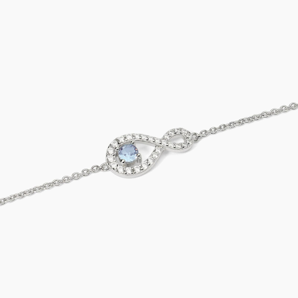 Bracciale Donna Mabina con Infinito in Argento con Zirconi