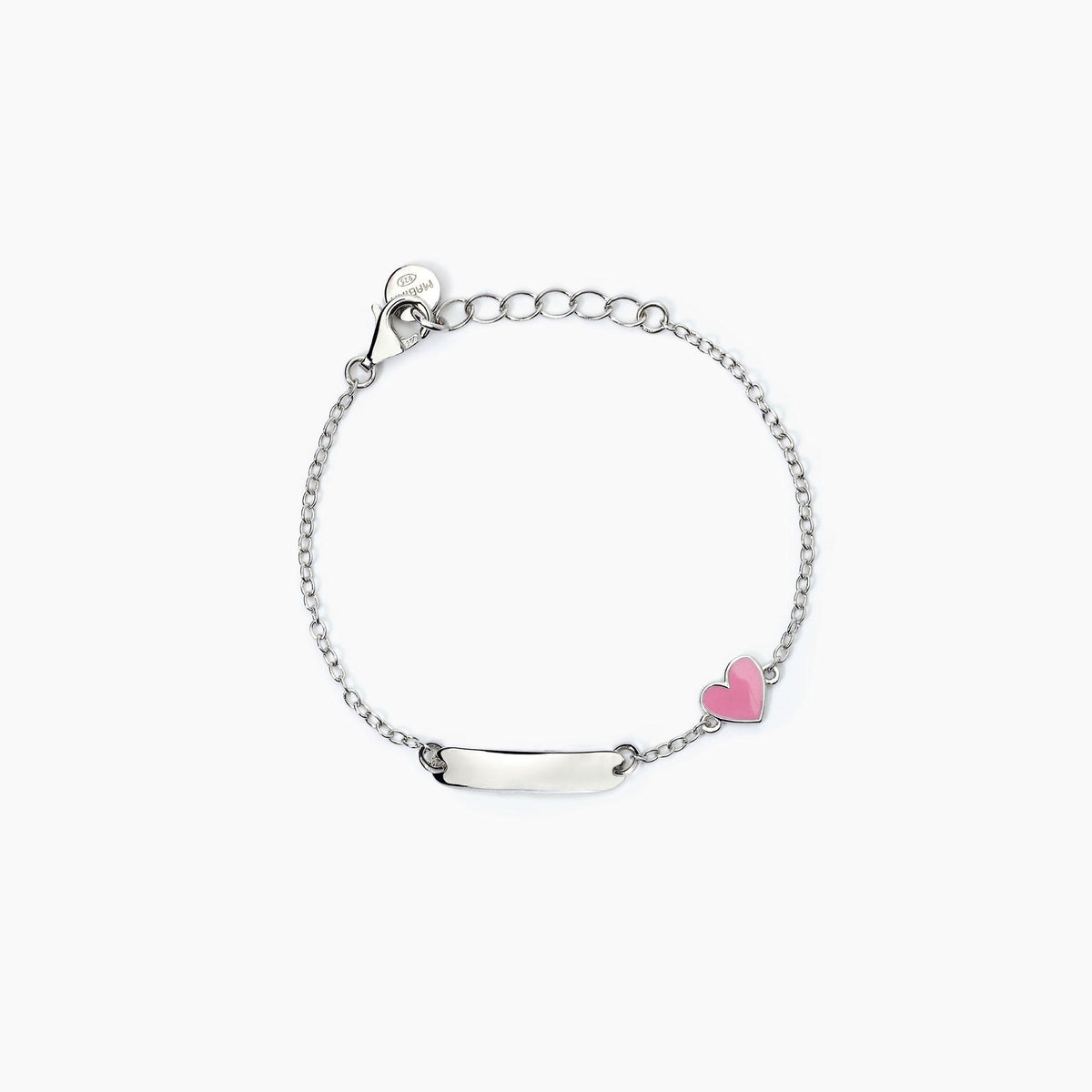 Bracciale Mabina Bambina in Argento con Targhetta