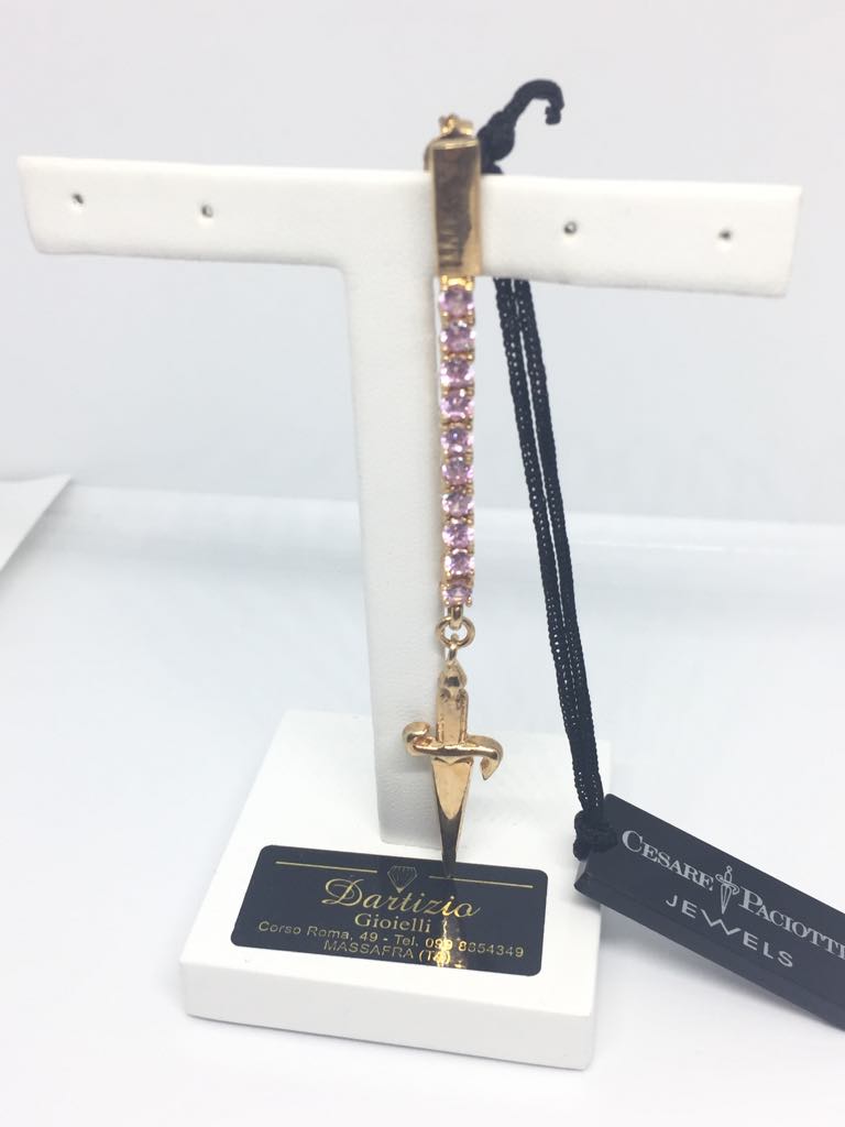 ORECCHINO PENDENTE DONNA CESARE PACIOTTI JEWELS JPOR00738 IN ARGENTO 925