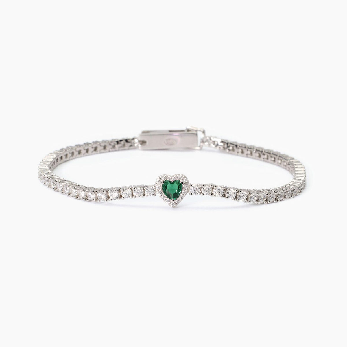 Bracciale Tennis Mabina Donna in Argento e Zirconi