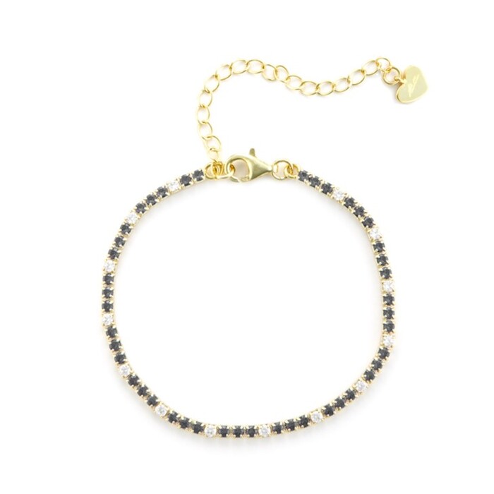 Bracciale Tennis Donna Cesare Paciotti 4US in Argento Dorato