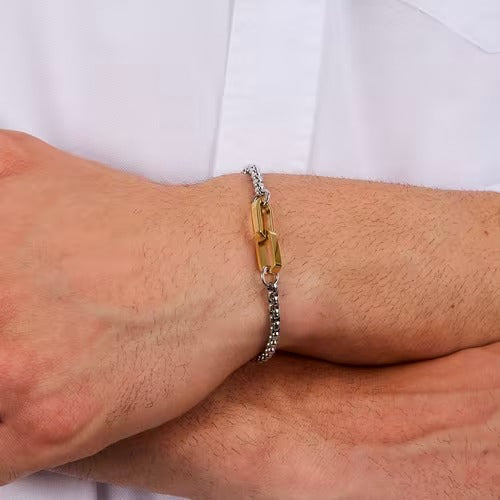 Bracciale Uomo Morellato a Catena in Acciaio Motown