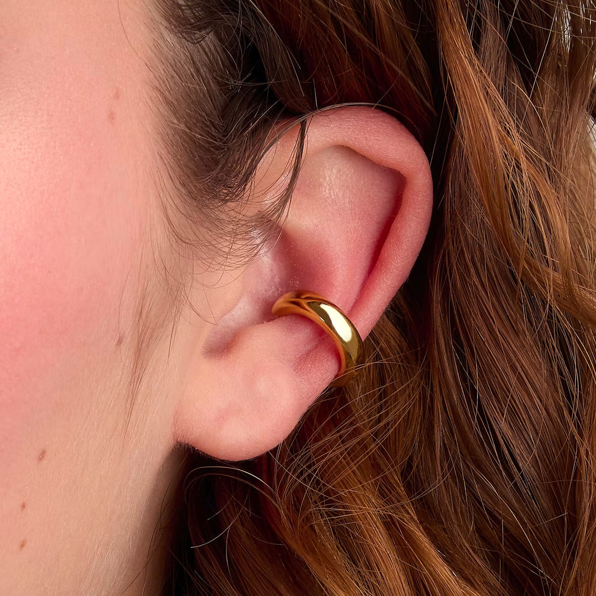 Mono Orecchino Morellato Earcuff in Acciaio Dorato
