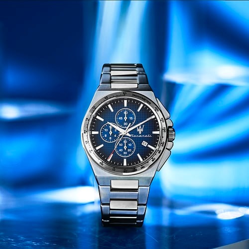 Orologio Uomo Maserati in Acciaio Velocità Slim