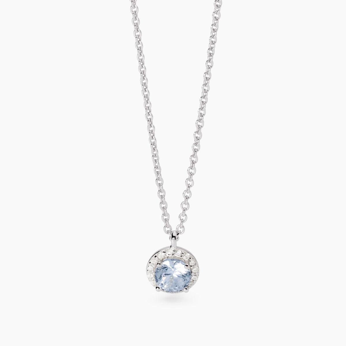 Collana Donna Mabina in Argento e Zirconi