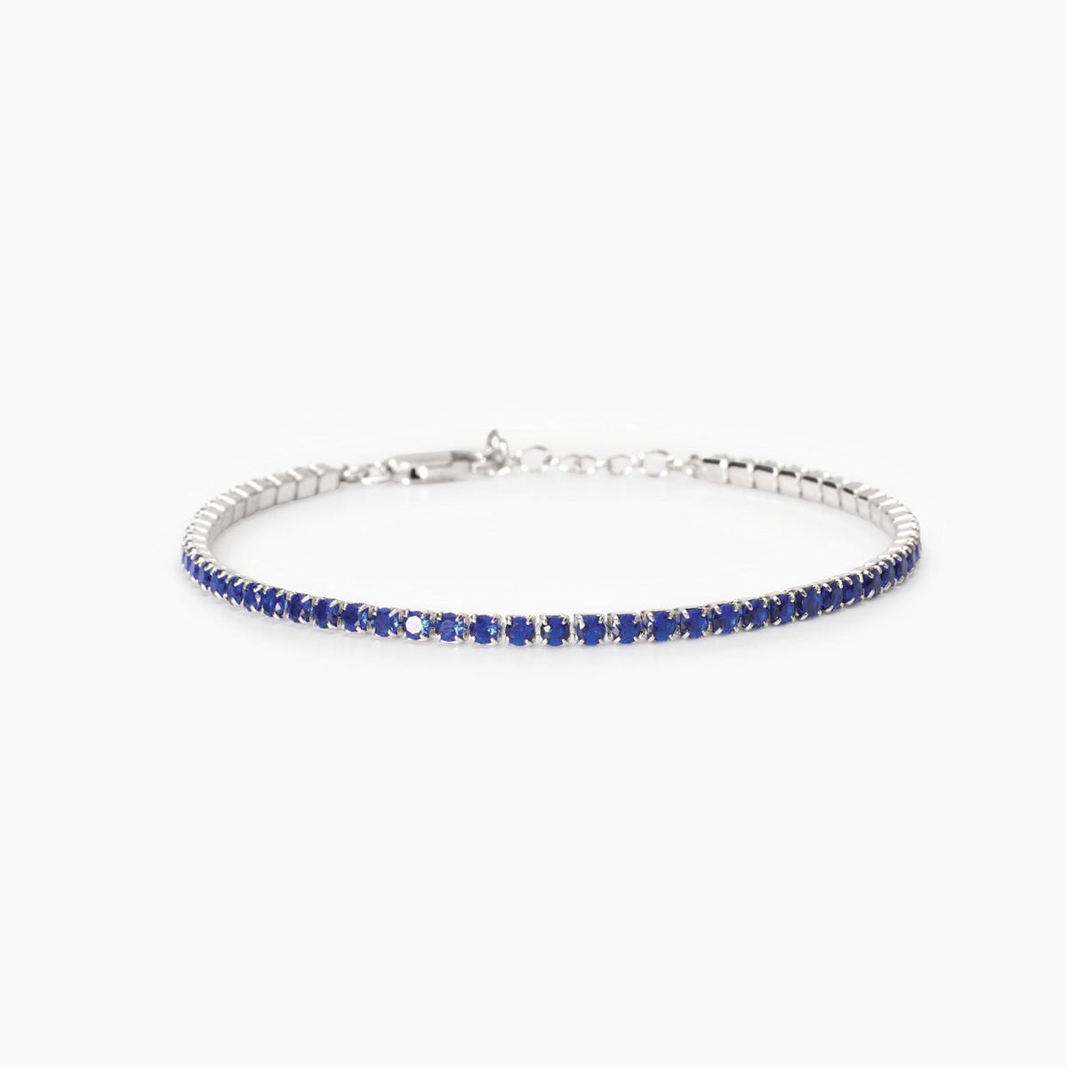 Bracciale Tennis Mabina Uomo in Argento