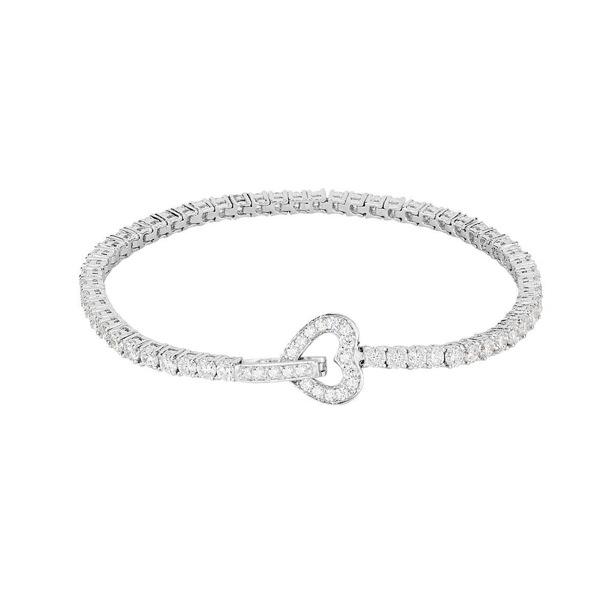 Bracciale Tennis Mabina da Donna in Argento e Zirconi