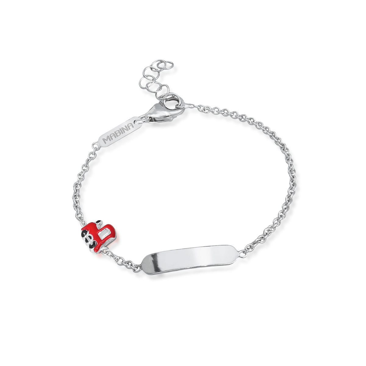 Bracciale bambino Mabina in Argento 925/°°° e Smalto