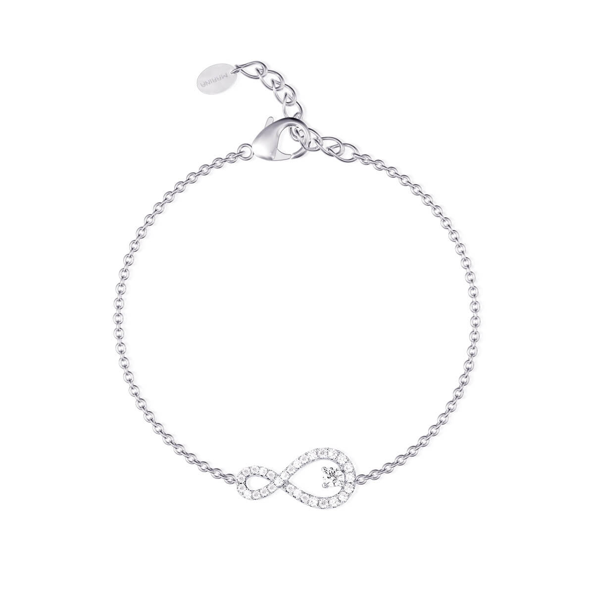 Bracciale Mabina in Argento con Infinito