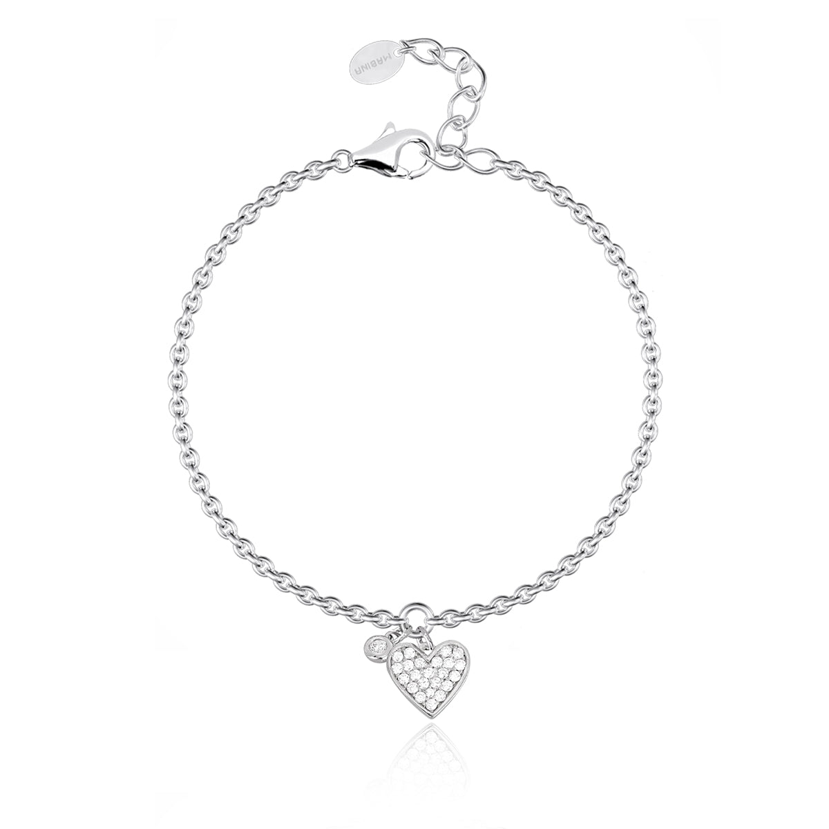 Bracciale Donna Mabina in Argento con Cuore Pendente 533290
