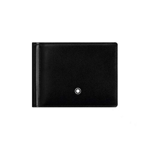 Portafoglio Uomo Montblanc Meisterstück 6 scomparti con fermasoldi