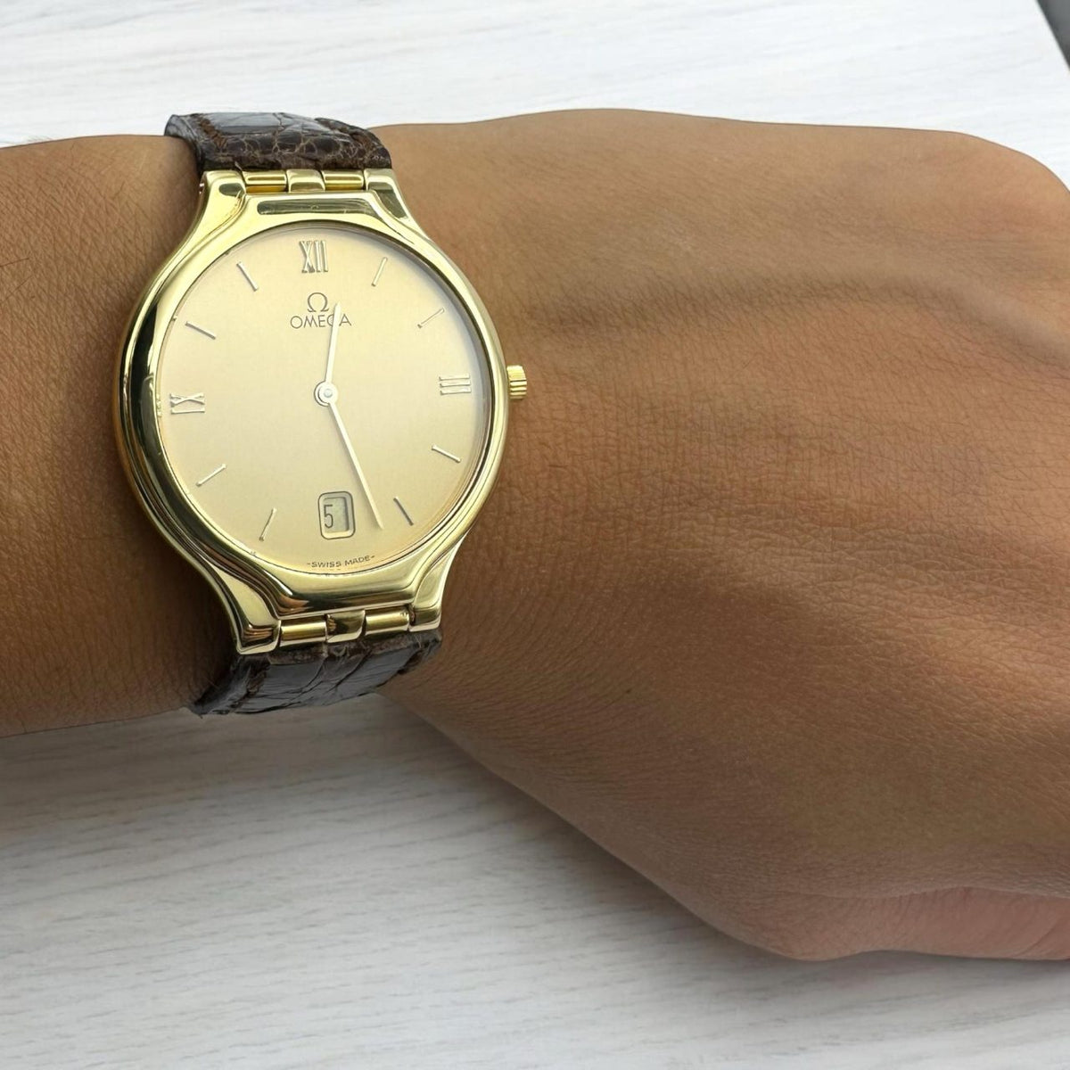 Orologio Omega De Ville Symbol in Oro 18KT 18KT Swiss Made