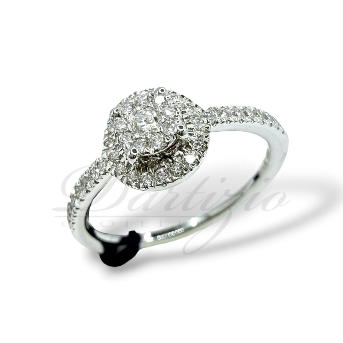 Anello Recarlo Bisanzio in Oro 18KT 18KT con Diamanti Ct 0.27