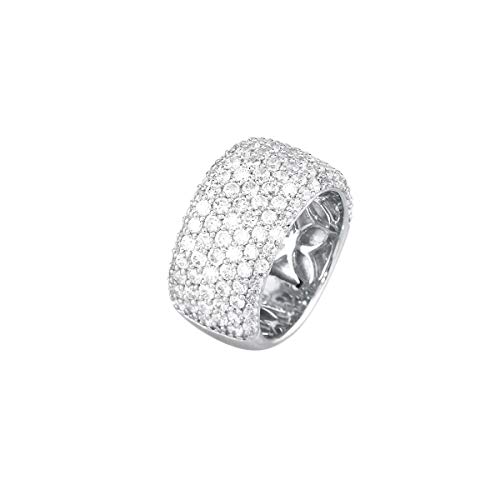 Anello Mabina in argento con zirconi bianchi 523006