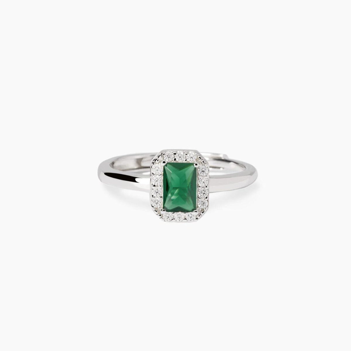 Anello Donna Mabina in Agento con Zirconi