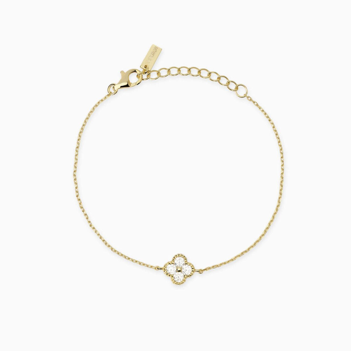 Bracciale Donna Mabina in Argento Dorato e Zircone Bianco