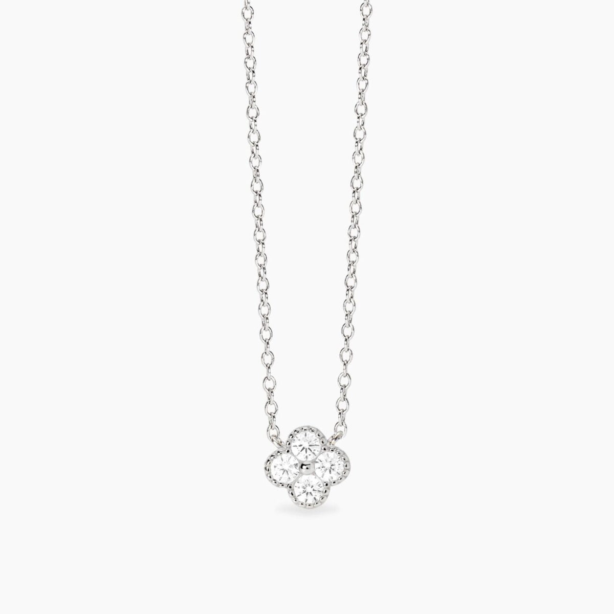 Collana Donna Mabina in Argento e Zircone Bianco