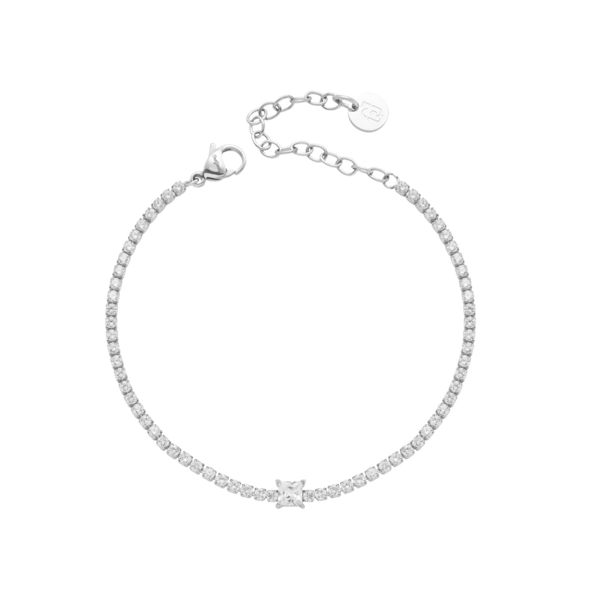 Bracciale Tennis Liu Jo in Acciaio con Cristalli