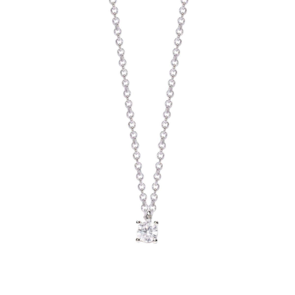 Collana Punto Luce Mabina My Diamond in Argento