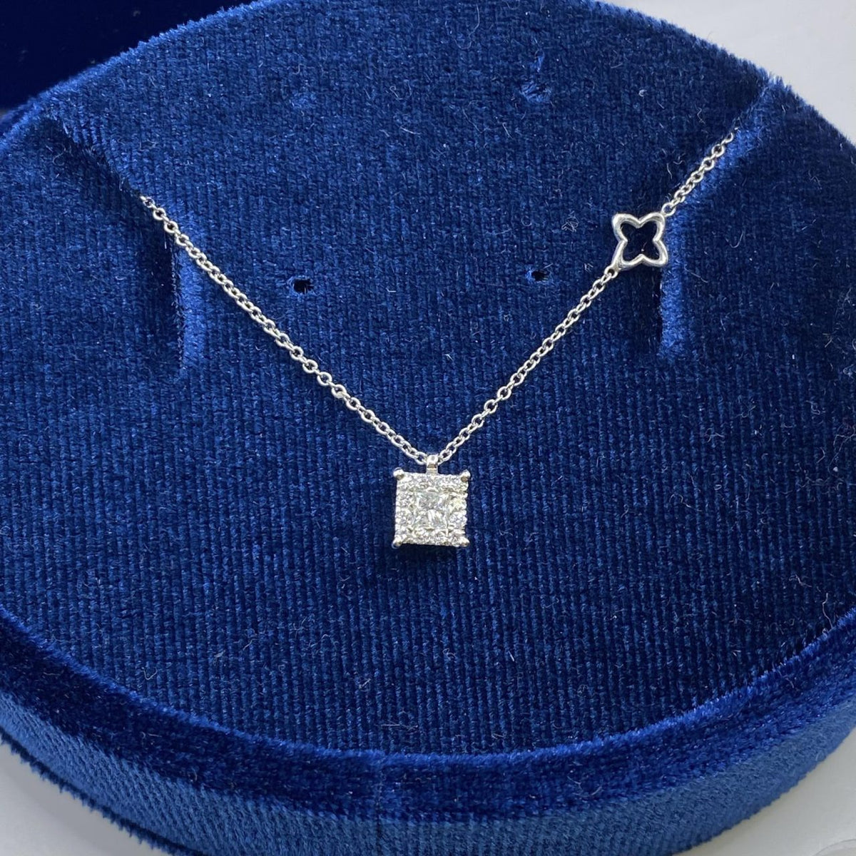 Collana Recarlo Bisanzio in Oro 18KT 18KT e Diamanti ct. 0,24