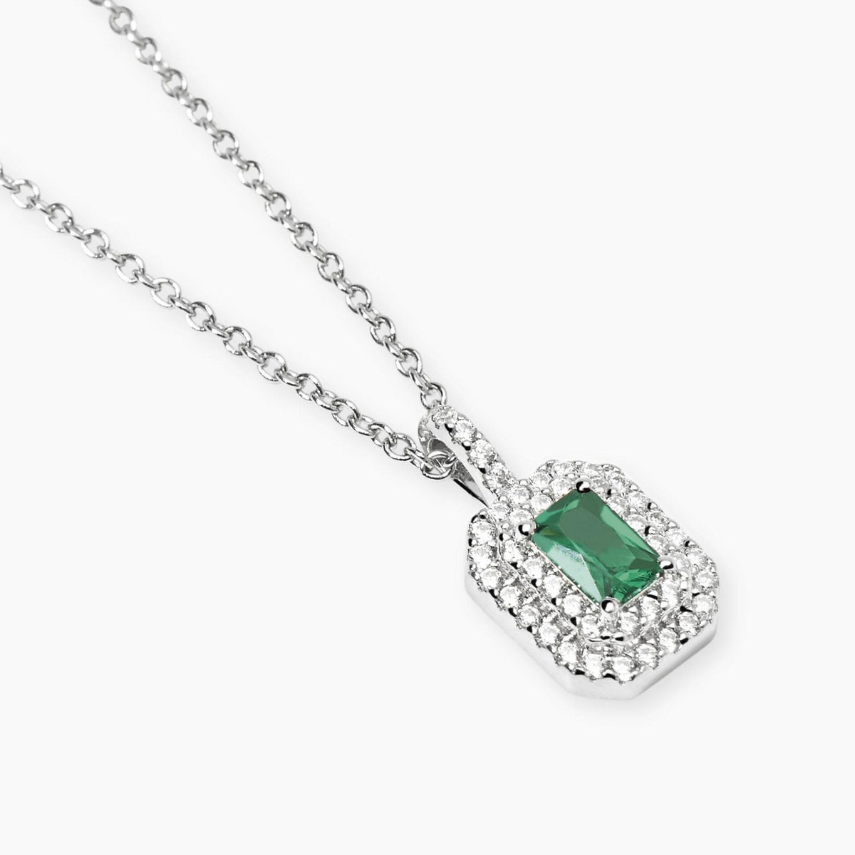 Collana Donna Mabina in Argento e Zirconi
