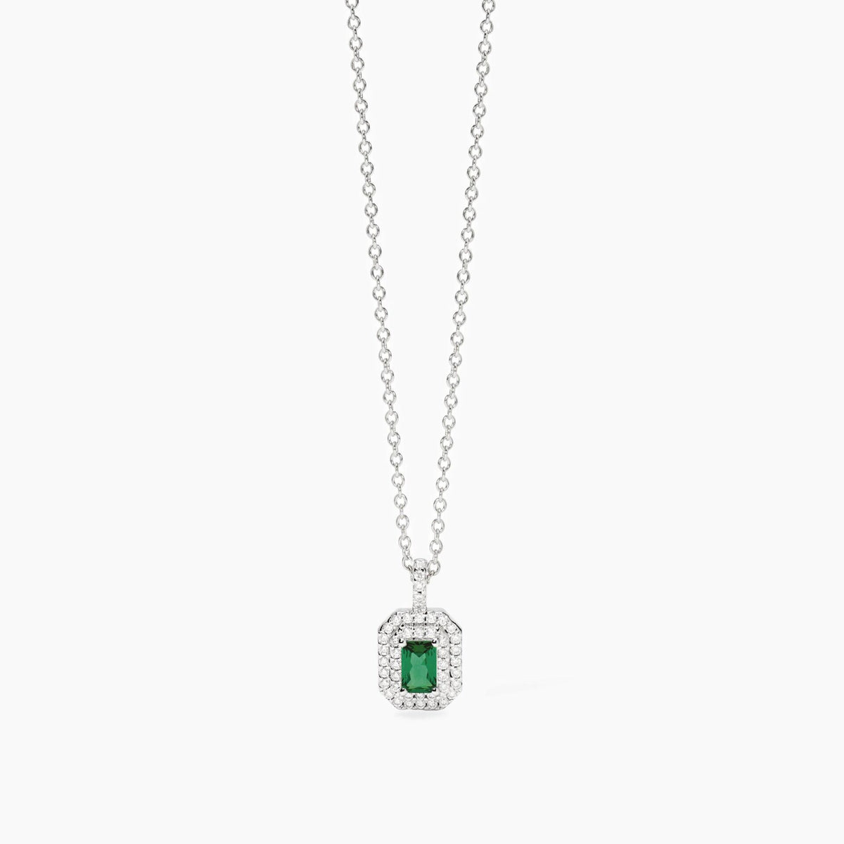 Collana Donna Mabina in Argento e Zirconi