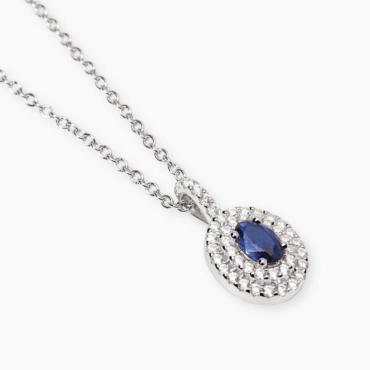 Collana Donna Mabina in Argento e Zirconi