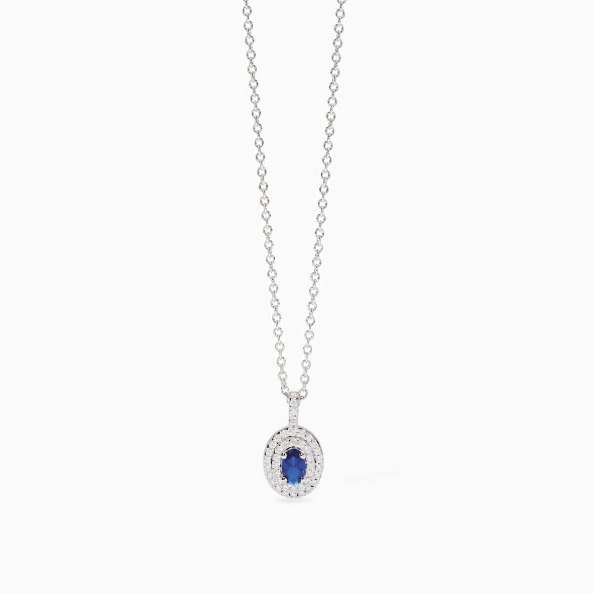 Collana Donna Mabina in Argento e Zirconi
