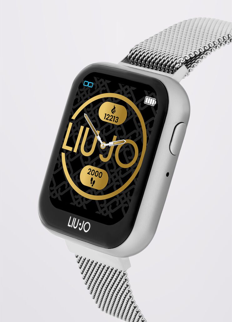 Smartwatch Liu-Jo Voice in Acciaio con Maglia Milano