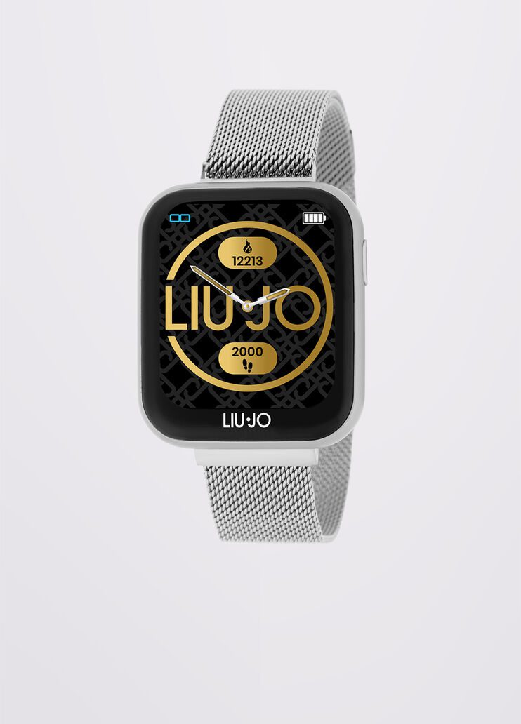 Smartwatch Liu-Jo Voice in Acciaio con Maglia Milano