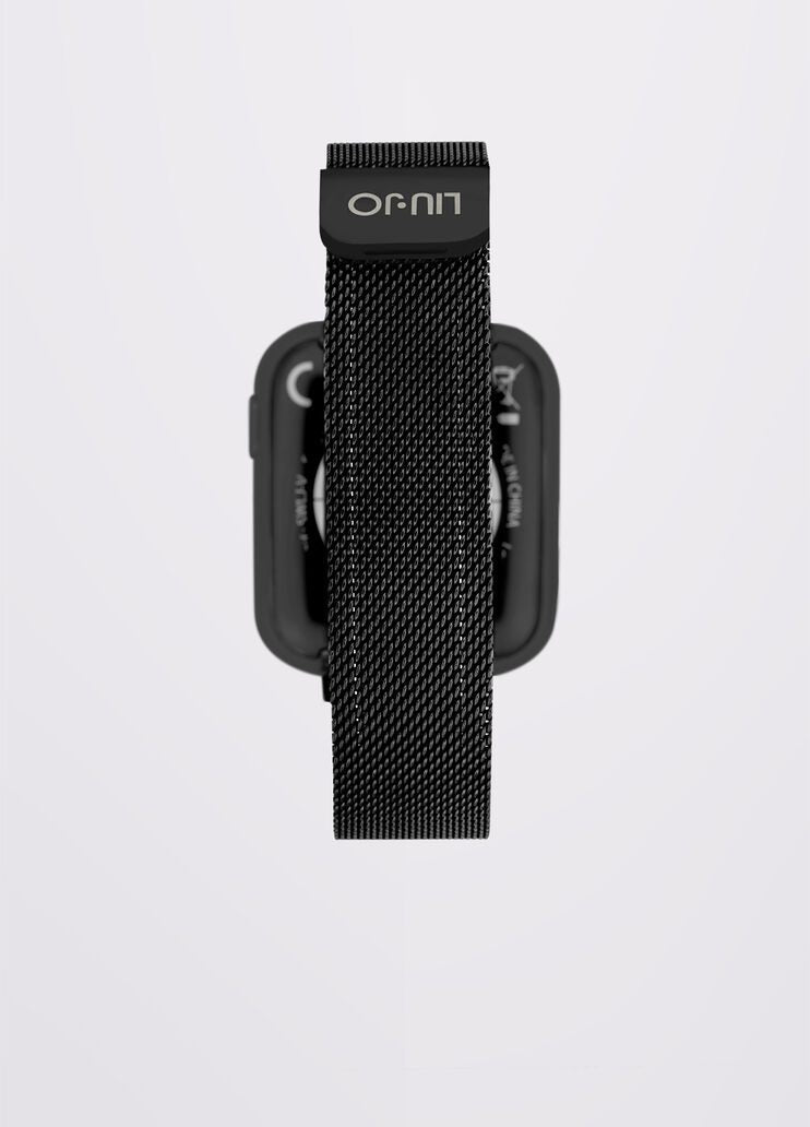 Smartwatch Liu-Jo Voice in Acciaio Nero con Maglia Milano