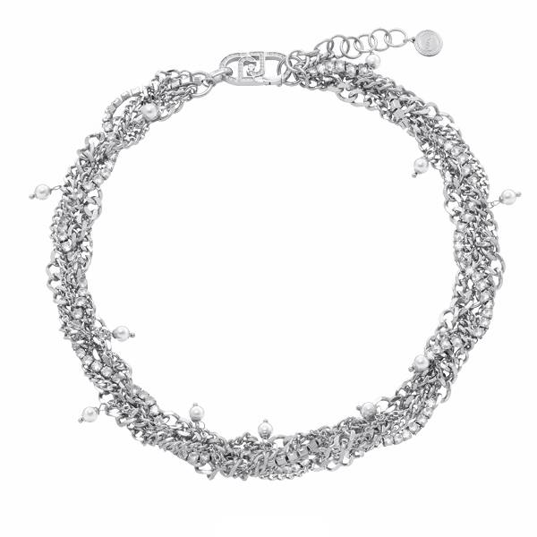 Collana Donna Liu Jo Multifilo in Acciaio