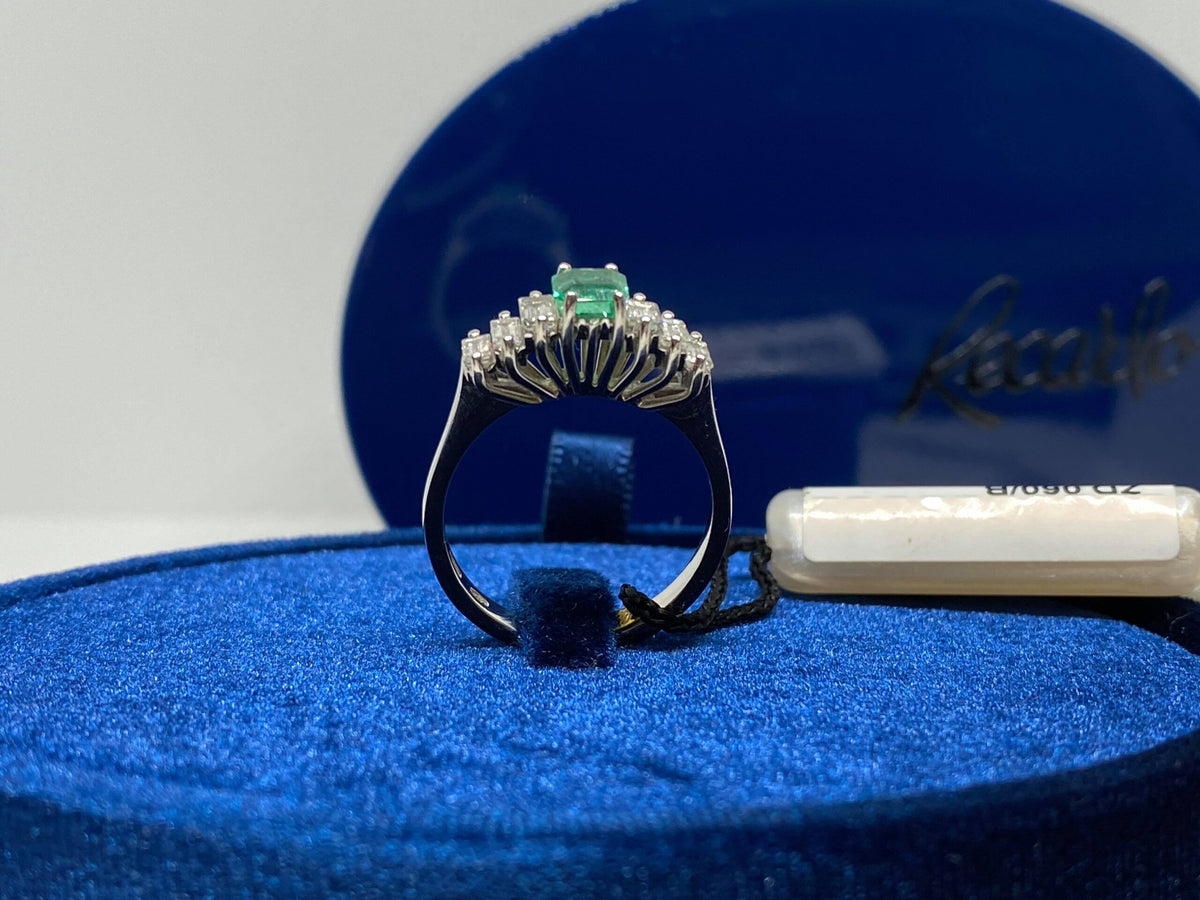 Anello Recarlo con Smeraldo Ct 0.58 - ZD060/B