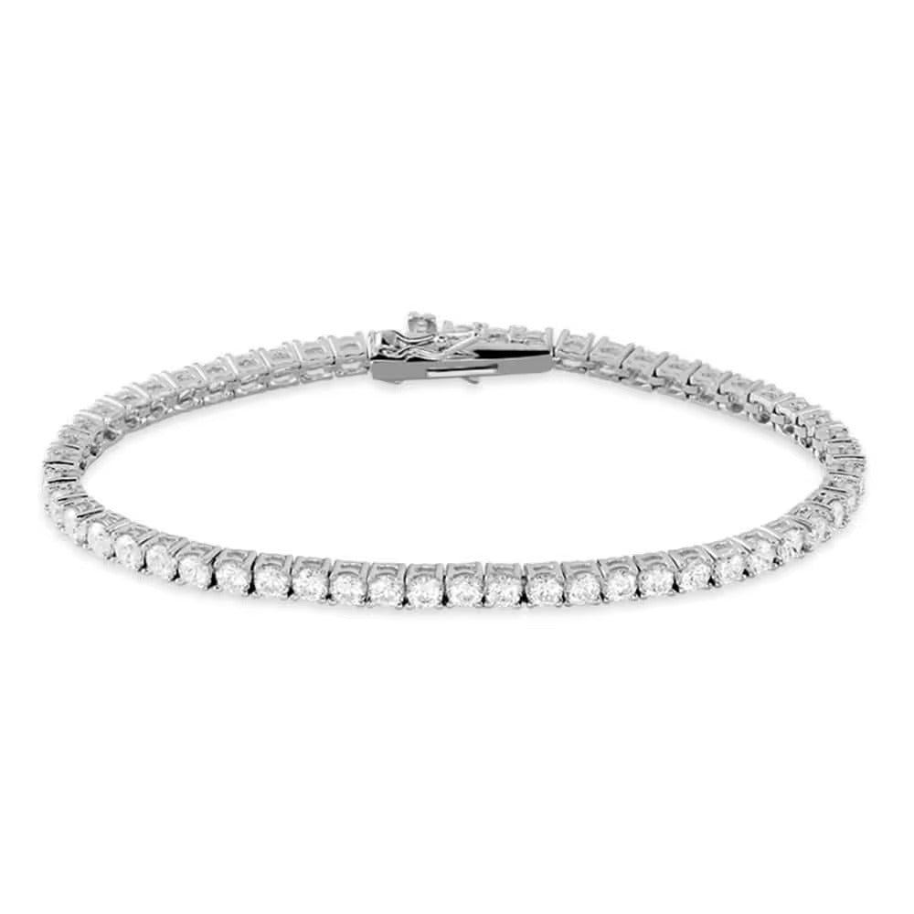 Bracciale Tennis Stroili in Argento con Zirconi - 1619153