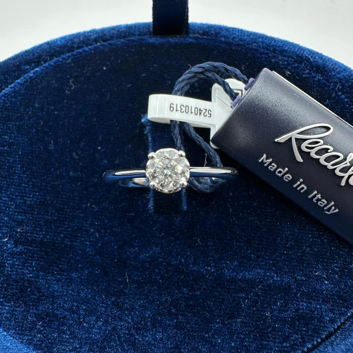 Anello Solitario Recarlo Anniversary CT 0.40