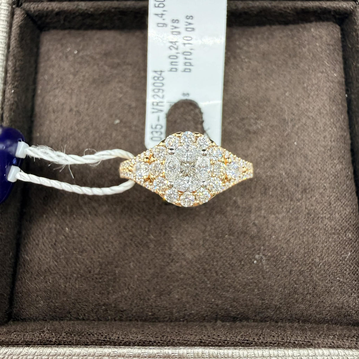 Anello Donna Crivelli in Oro 18KT Rosè e Diamanti ct. 1,04