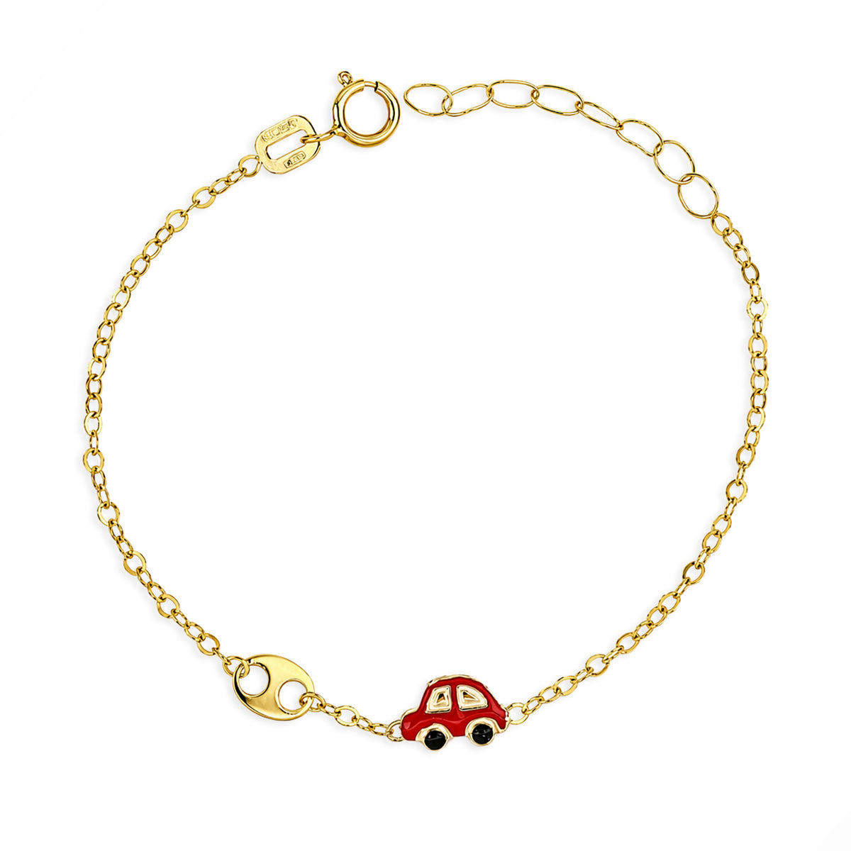 Bracciale Bimbo iGold in Oro Giallo 9Kt con Macchinia
