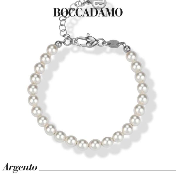 Bracciale di Perle Donna Boccadamo in Argento