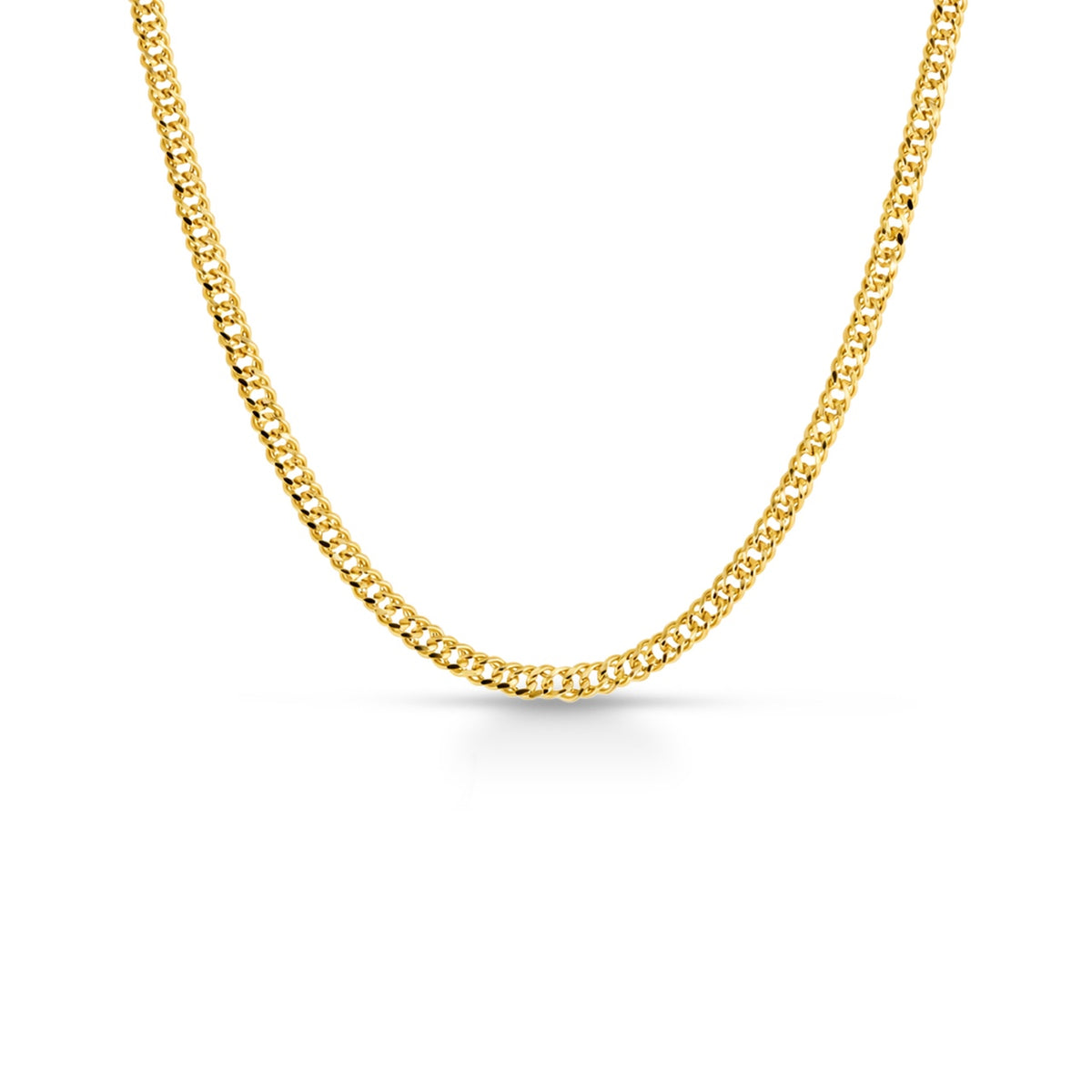 Catena iGold modello Groumette Piatta in Oro Giallo 9KT