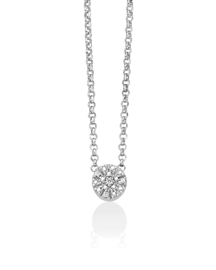 Collana Donna Miluna in Argento e Diamanti - Diamantissima