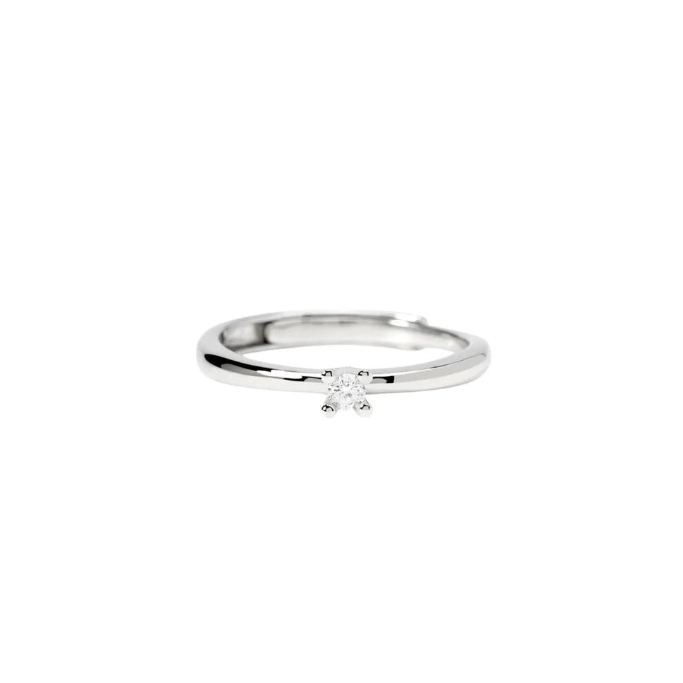 Anello Solitario Mabina My Diamond in Argento