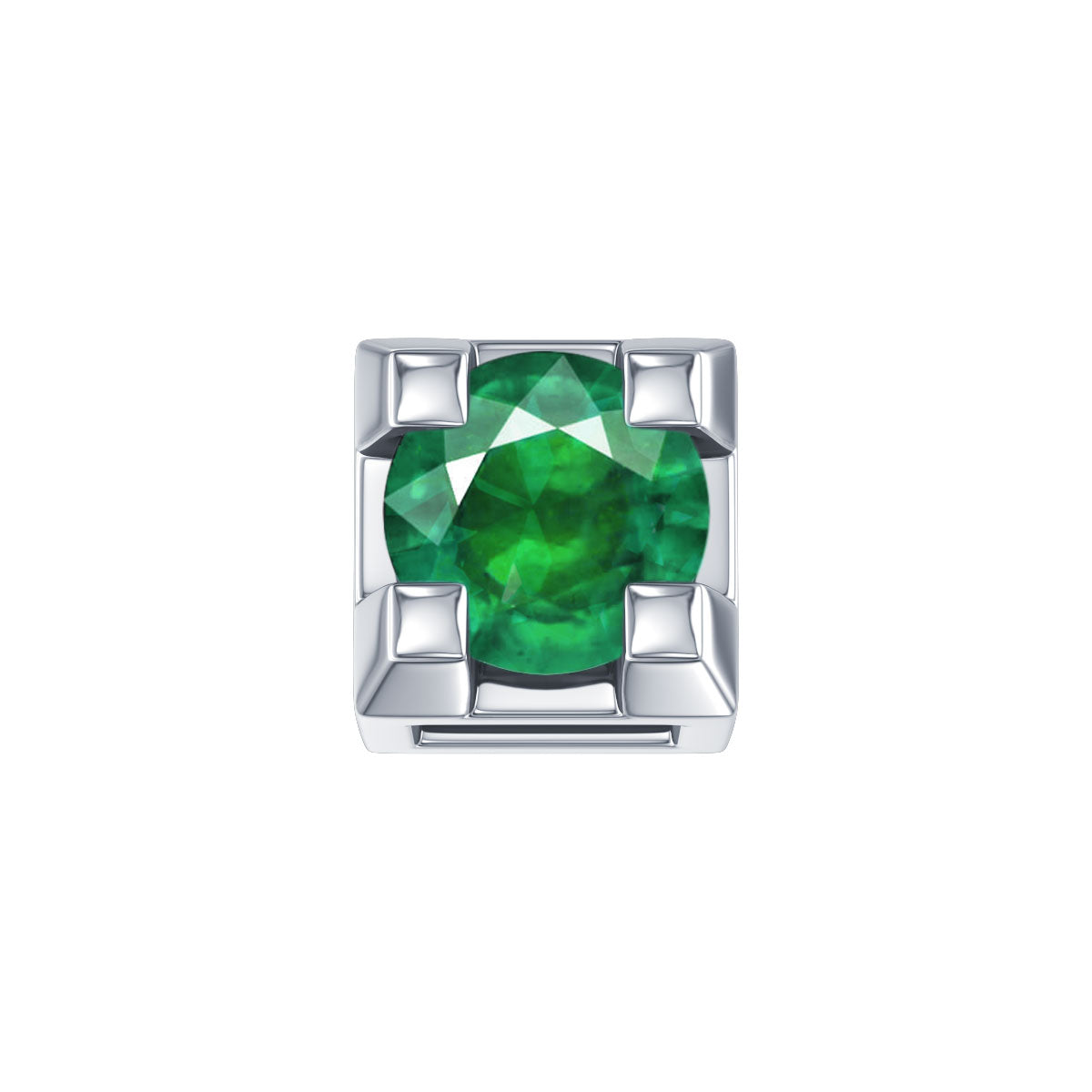 Elements – Griffe Oro 18KT 18KT con Smeraldo Ct 0,02 - DCHE3312
