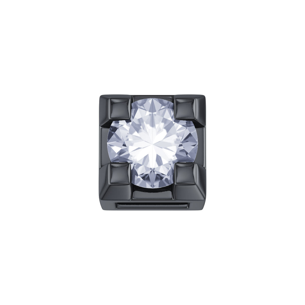 Elements - GRIFFE Oro 18KT BRUNITO CON DIAMANTE CT 0,02 - DCHF3470.002