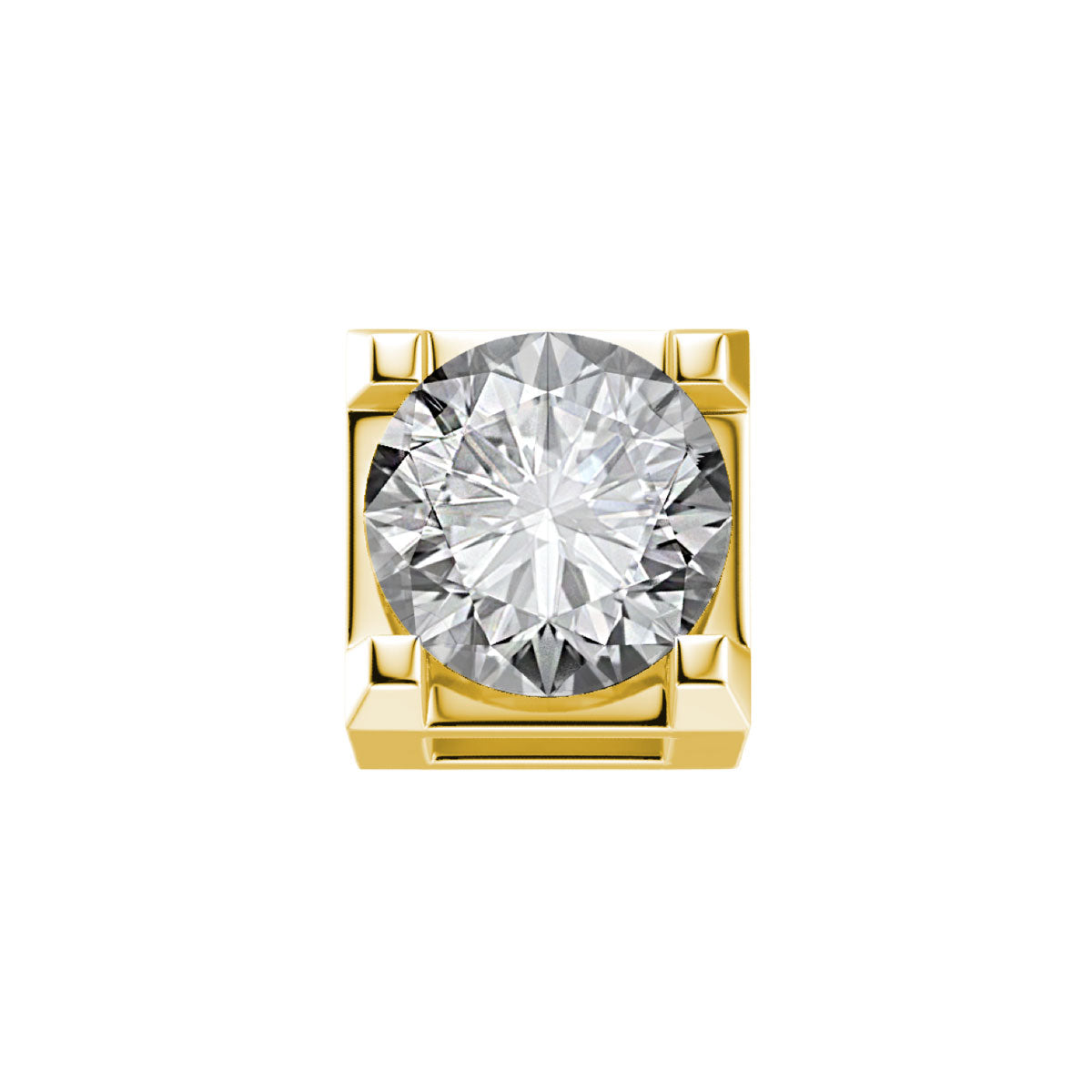 Elements – Griffe Oro 18KT 18KT con Diamante Bianco Ct 0,05