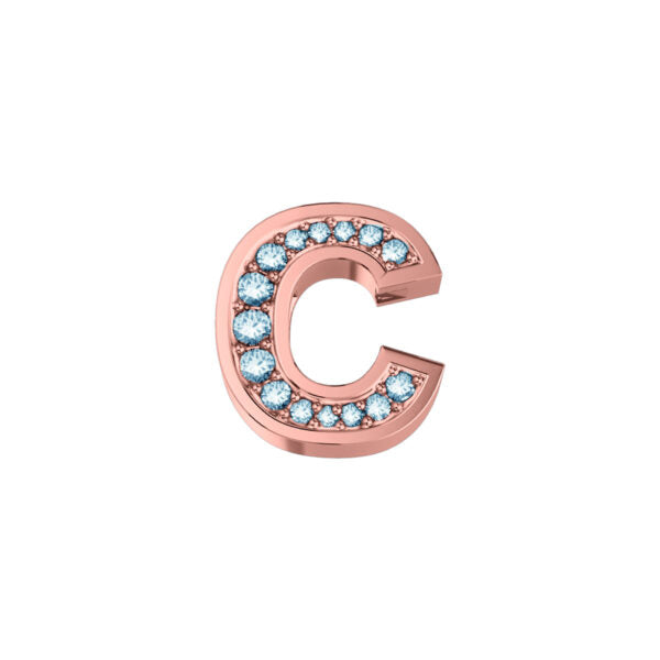 Elements - Lettere in Oro 18KT e diamanti