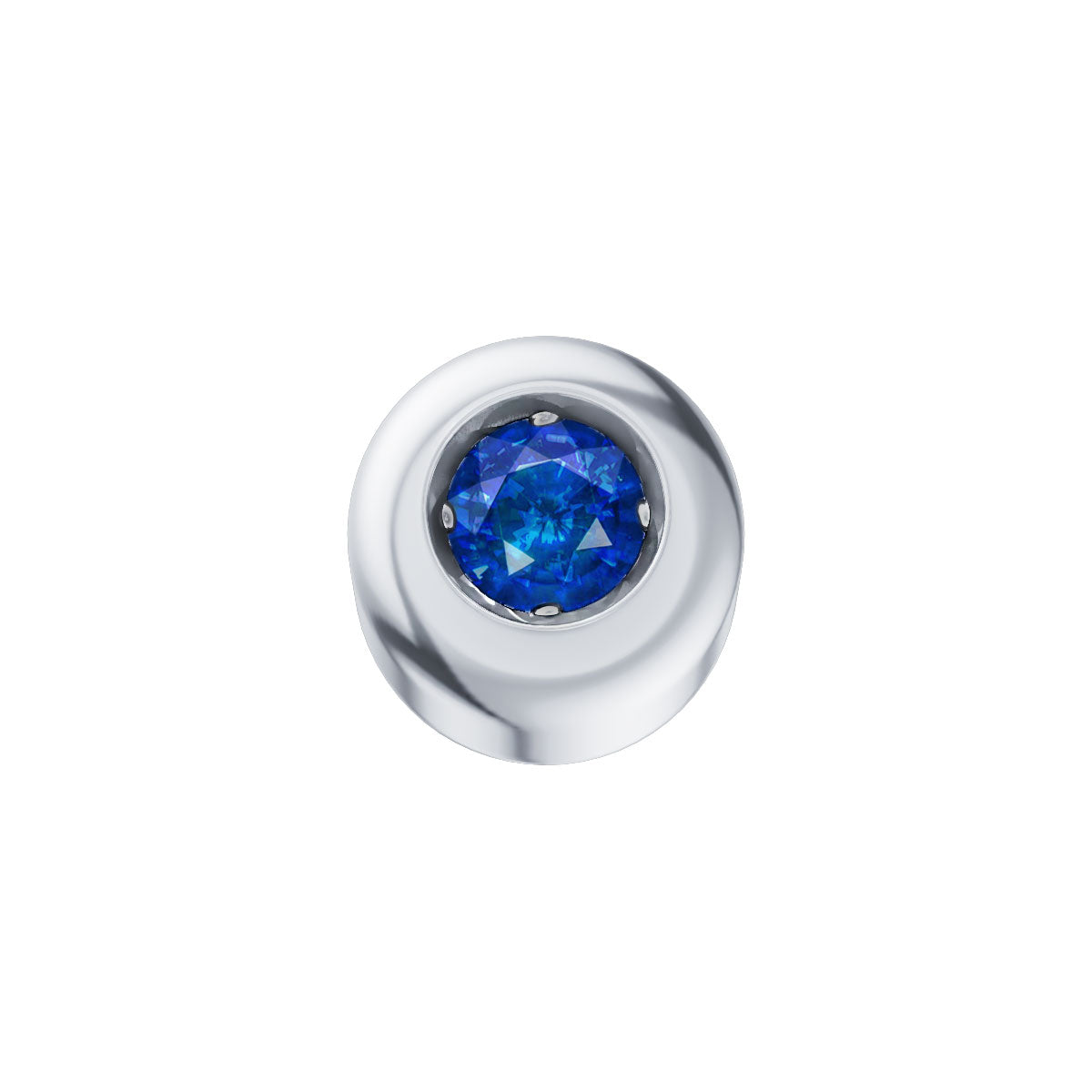 Elements – Griffe Cipollina in Oro 18KT 18KT e Zaffiro Ct 0.01