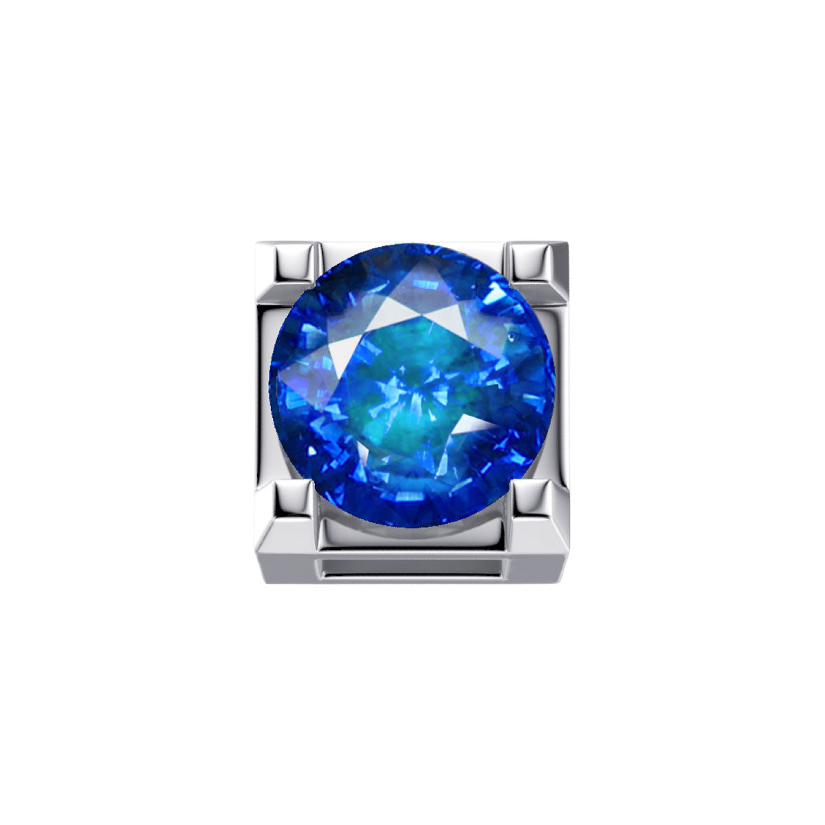 Elements - Griffe in Oro 18KT 18KT e Zaffiro Ct 0.05