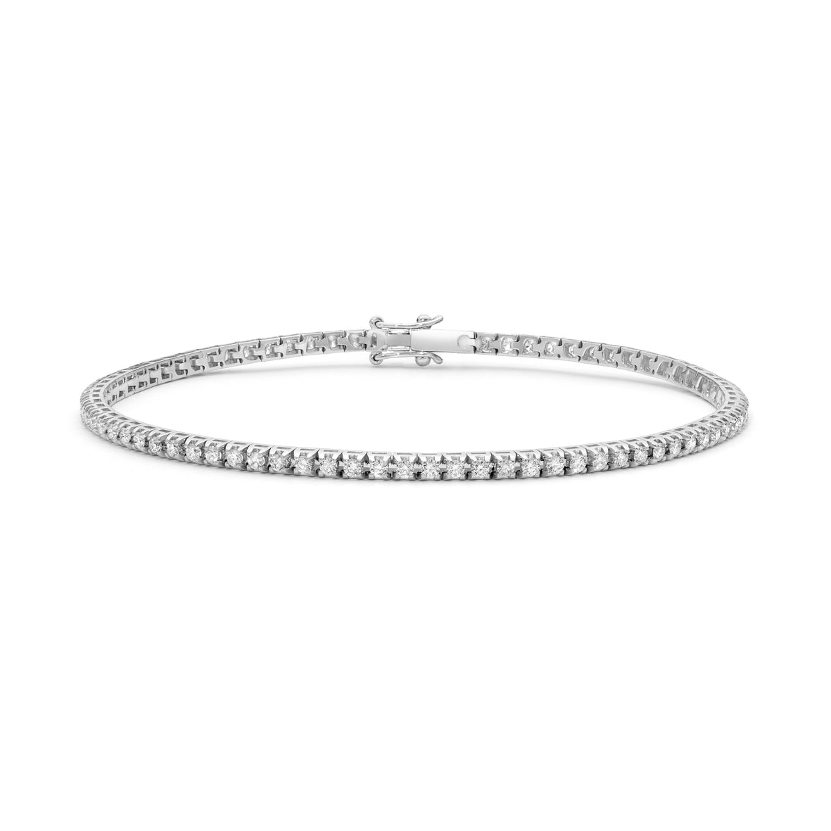 Bracciale Tennis Donna Oro 18KT con Diamanti Ct. 0,33
