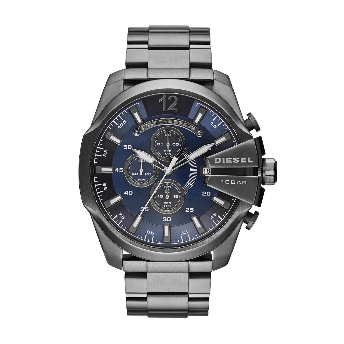 Orologio Uomo Diesel Mega Chief in Acciaio Brunito