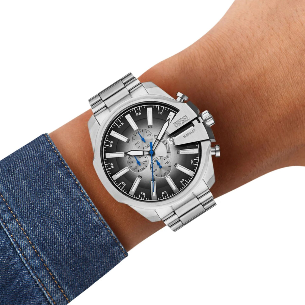 Orologio Uomo Diesel Mega Chief Slim in Acciaio